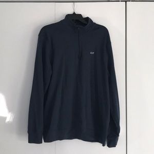 Vineyard Vines Navy Blue Quarter Zip
